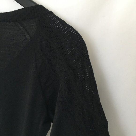 ELIE TAHARI Black Lace Sweater - Picture 10 of 13